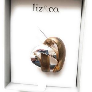 liz & co Heart Brooch
